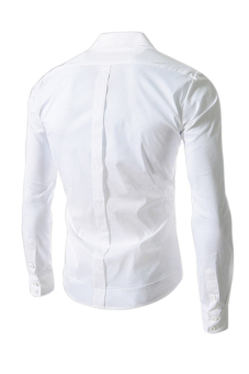Reverieuomo CS36 Single-breasted Shirt (White) June 2018 - 2 Reverieuomo CS36 Single-breasted Shirt (White) - 2