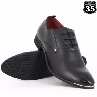 ROUTE35 Russel Formal Lace-ups Casual Business Leather Shoes (Black55109) July 2018 - 2 ROUTE35 Russel Formal Lace-ups Casual Business Leather Shoes (Black55109) - 2