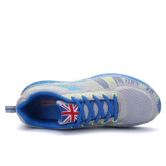 Running Shoes For Mens Outdoor Sport Air Mesh Breathable Sneakers(Blue) - Intl June 2018 - 5 Running Shoes for Mens Outdoor Sport Air Mesh Breathable Sneakers(Blue) - intl - 5