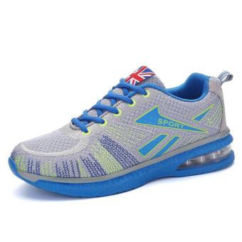 Running Shoes For Mens Outdoor Sport Air Mesh Breathable Sneakers(Blue) - Intl June 2018 - 4 Running Shoes for Mens Outdoor Sport Air Mesh Breathable Sneakers(Blue) - intl - 4