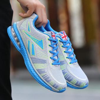 Running Shoes For Mens Outdoor Sport Air Mesh Breathable Sneakers(Blue) - Intl June 2018 - 2 Running Shoes for Mens Outdoor Sport Air Mesh Breathable Sneakers(Blue) - intl - 2
