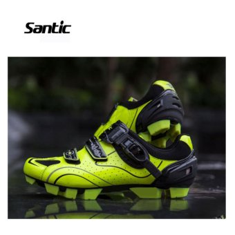 Santic Men MTB Cycling Shoes Auto-lock Bicycle Shoes Mountain Bike For Shimano SPD Eggbeater System Shoes 3 Colors,Black Green - Intl June 2018 - 3 Santic Men MTB Cycling Shoes Auto-lock Bicycle Shoes Mountain Bike For Shimano SPD Eggbeater System Shoes 3 Colors,Black Green - intl - 3