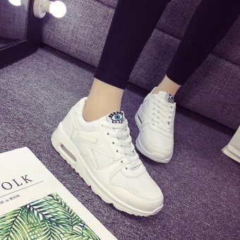 Seanut Fashion Korean Women Shoes Spring Tenis Feminino Casual Shoes Outdoor Walking Shoes Women Flats Lace Up Ladies Shoes(White) July 2018 - 3 Seanut Fashion Korean Women Shoes Spring Tenis Feminino Casual Shoes Outdoor Walking Shoes Women Flats Lace Up Ladies Shoes(White) - 3