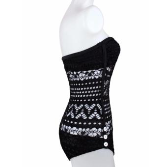 SEXY LACE HALTER SEE THROUGH ONE PIECE WOMEN'S SWIMWEAR SWIMSUIT May 2018 - 5 SEXY LACE HALTER SEE THROUGH ONE PIECE WOMEN'S SWIMWEAR SWIMSUIT - 5