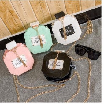 Skadi P-101 Women's Perfume Style Hard Shell Mini Shoulder Chain Fashion Bag Cellphone Bag Best Gift Wedding Party(Black) June 2018 - 2 Skadi P-101 Women's Perfume Style Hard Shell Mini Shoulder Chain Fashion Bag Cellphone Bag Best Gift Wedding Party(Black) - 2