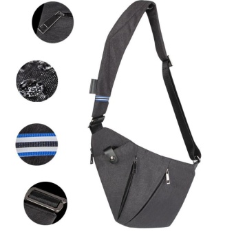 Sling Bag Shoulder Chest Cross Body Backpack Lightweight Casual Outdoor Sport Travel Hiking Multipurpose Anti Theft Crossbody Pack Daypack Bag Up To 7.9 Inch Tablet For Men Women - Intl June 2018 - 4 Sling Bag Shoulder Chest Cross Body Backpack Lightweight Casual Outdoor Sport Travel Hiking Multipurpose Anti Theft Crossbody Pack Daypack Bag Up to 7.9 Inch Tablet for Men Women - intl - 4