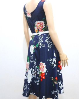 Summer Dress 2017 Audrey Hepburn Women Retro Vintage 1950s 60sRockabilly Floral Swing Summer Dresses Elegant Tunic VestidosWQ0980 897 - Intl June 2018 - 4 Summer Dress 2017 Audrey Hepburn Women Retro Vintage 1950s 60sRockabilly Floral Swing Summer Dresses Elegant Tunic VestidosWQ0980 897 - intl - 4