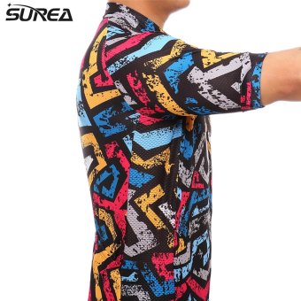 SUREA 2017 New Fabric Summer Men Quick Dry Cycling Jersey MtbBreathable Bicycle Clothing Short Sleeve Cool Bike Wear ClothesDS-13 - Intl May 2018 - 5 SUREA 2017 New Fabric Summer Men Quick Dry Cycling Jersey MtbBreathable Bicycle Clothing Short Sleeve Cool Bike Wear ClothesDS-13 - intl - 5