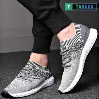 Tanggo Fashion Sneakers Korean Canvas Shoes For Men 923 (white/grey) June 2018 - 4 Tanggo Fashion Sneakers Korean Canvas Shoes for Men 923 (white/grey) - 4