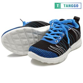 Tanggo Fashion Sneakers Rubber Shoes For Women - ZF788-49(black/blue) July 2018 - 3 Tanggo Fashion Sneakers Rubber Shoes for Women - ZF788-49(black/blue) - 3