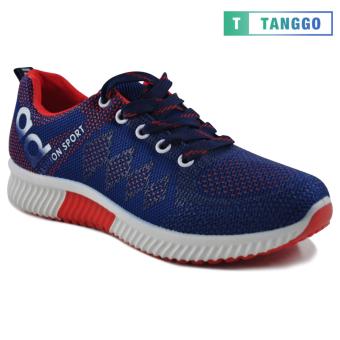 Tanggo Fashion Sneakers Women's Rubber Shoes 308A (navy Blue/red) July 2018 - 3 Tanggo Fashion Sneakers Women's Rubber Shoes 308A (navy blue/red) - 3