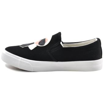 Tanggo Sandy Fashion Sneakers Women's Rubber Shoes Slip-On (black) June 2018 - 2 Tanggo Sandy Fashion Sneakers Women's Rubber Shoes Slip-On (black) - 2