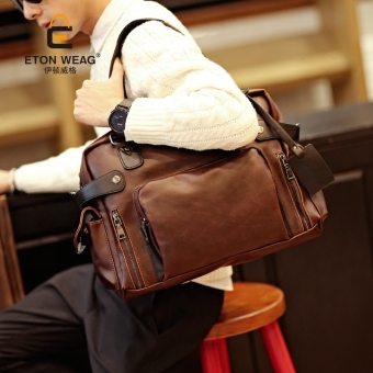 Tidog New Men's Bags Tide Restoring Ancient Ways Men File Computer Bag Leisure Single Shoulder Bag Tote Bag - Intl June 2018 - 2 Tidog new men's bags tide restoring ancient ways men file computer bag leisure single shoulder bag tote bag - intl - 2