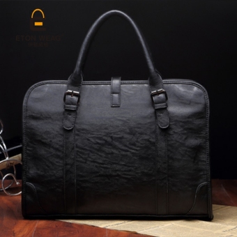 Tidog The New Hand Woven Bag Korean Men's Casual Handbag Shoulder Business Tote Bag - Intl June 2018 - 4 Tidog The new hand woven bag Korean men's casual handbag shoulder business tote bag - intl - 4