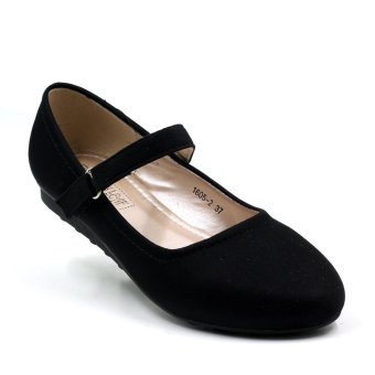 Tokkyo 1605-2 Takota School Shoes (Black) June 2018 - 2 Tokkyo 1605-2 Takota School Shoes (Black) - 2