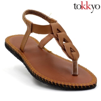 Tokkyo Shoes Women's Ember Flat Sandals (Brown) April 2018 - 2 Tokkyo Shoes Women's Ember Flat Sandals (Brown) - 2