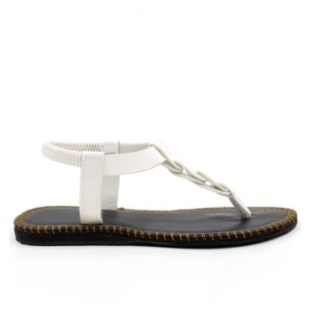Tokkyo Shoes Women's Ember Flat Sandals (White) June 2018 - 4 Tokkyo Shoes Women's Ember Flat Sandals (White) - 4
