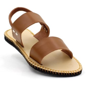 Tokkyo Shoes Women's Lucky Flat Sandals (Brown) April 2018 - 4 Tokkyo Shoes Women's Lucky Flat Sandals (Brown) - 4