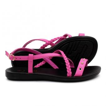 Tokyo Shoes Women's Selene Flat Sandals (Pink) June 2018 - 3 Tokyo Shoes Women's Selene Flat Sandals (Pink) - 3