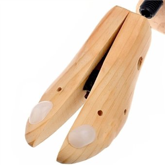 Unisex 2-way Adjustable Wooden Shoe Stretcher Shoe Expander - SizeM June 2018 - 2 Unisex 2-way Adjustable Wooden Shoe Stretcher Shoe Expander - SizeM - 2