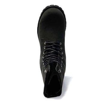 Vanker Fashionable Winter Men's Retro Punk England-style High-top Combat Boots Shoes (black) June 2018 - 2 Vanker Fashionable Winter Men's Retro Punk England-style High-top Combat Boots Shoes (black) - 2