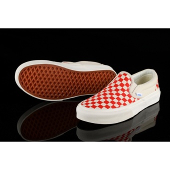 Vans Classic Neutral Slide (spring Amoi Pattern) Red And Whiteshoes - Intl June 2018 - 2 Vans classic neutral slide (spring Amoi pattern) red and whiteshoes - intl - 2