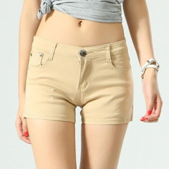 Women Ladies Candy Color Shorts Summer Denim Short Pant Jeans -intl June 2018 - 2 Women Ladies Candy Color Shorts Summer Denim Short Pant Jeans -intl - 2