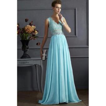 Women Long Formal Prom Dress Cocktail Party Ball Gown EveningBridesmaid Dress - Intl June 2018 - 2 Women Long Formal Prom Dress Cocktail Party Ball Gown EveningBridesmaid Dress - intl - 2