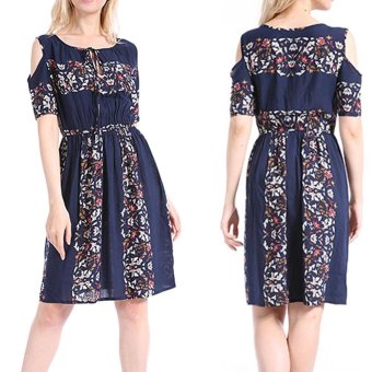 Women Maxi Dress Short Sleeve Plus Size 6XL Bodycon Party Dresses - Intl June 2018 - 5 Women Maxi Dress Short Sleeve Plus Size 6XL Bodycon Party Dresses - intl - 5