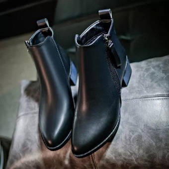 Women Shoes Vintage Fashion Ankle Boots Women Boots Side Zipper Shoes - Intl July 2018 - 3 Women Shoes Vintage Fashion Ankle Boots Women Boots Side Zipper Shoes - intl - 3