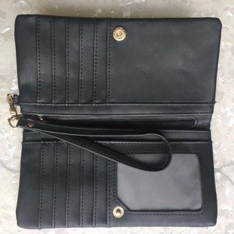 Women Wallets Long PU Zipper Long Wallet Female Clutch Coin Purse For Ladies Black - Intl June 2018 - 4 Women Wallets Long PU Zipper Long Wallet Female Clutch Coin Purse for Ladies Black - intl - 4