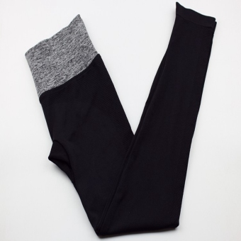 Women Yoga Running Leggings Sport Pants Fitness Sportswear Trousers Gym Pants Gray May 2018 - 2 Women Yoga Running Leggings Sport Pants Fitness Sportswear Trousers Gym pants Gray - 2