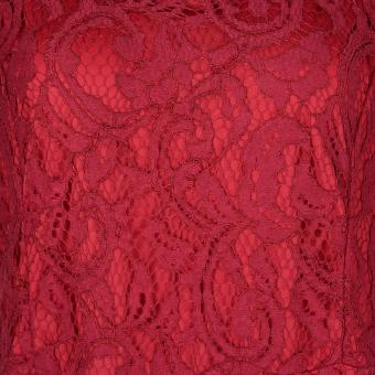 Women's Sexy Lace Long Dress Plus Size Wine Red - Intl June 2018 - 5 Women's Sexy Lace Long Dress Plus Size Wine Red - intl - 5
