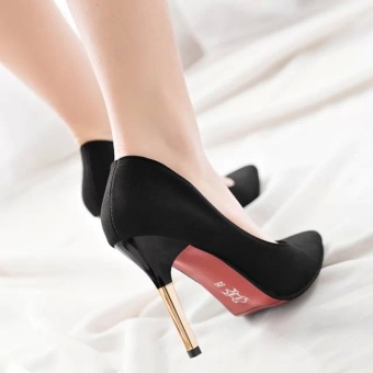 Women's Shoes New European And American Fashion Sexy Ladies Ladies Single Nightclub High Heels(Black) - Intl June 2018 - 2 Women's shoes new European and American fashion sexy ladies ladies single nightclub high heels(Black) - intl - 2