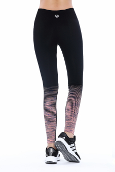 Women's Sports Pants Gradient Color Legging ( Orange) - Intl June 2018 - 2 Women's Sports Pants Gradient Color Legging ( Orange) - Intl - 2