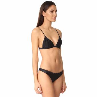 Womens Swimsuit Swimwear Two-Piece Split Solid Color Bikini Sets -intl April 2018 - 2 Womens Swimsuit Swimwear Two-Piece Split Solid Color Bikini Sets -intl - 2
