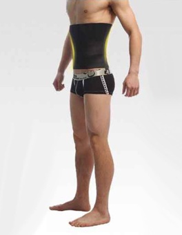 WONDERSHOP Stylish Men Shapewear Fat Slim Belt Tummy Cincher Corset Stomach Body Shapers ( Black ) - Intl June 2018 - 4 WONDERSHOP Stylish Men Shapewear Fat Slim Belt Tummy Cincher Corset Stomach Body Shapers ( Black ) - intl - 4