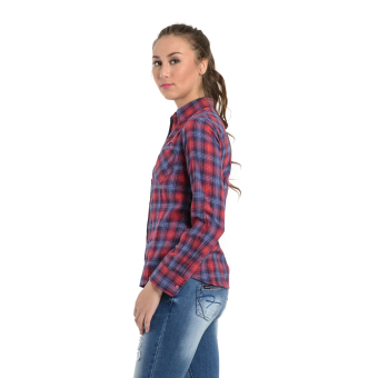 Wrangler Ladies' Plaid Shirt (Lex Velver) April 2018 - 2 Wrangler Ladies' Plaid Shirt (Lex Velver) - 2