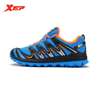 XTEP Brand 2016 New Summer Men's Running Shoes Cross-Country Trail Shoes Air Mesh Sneakers Comfortable Sports Shoes (Blue/Black) June 2018 - 4 XTEP Brand 2016 New Summer Men's Running Shoes Cross-Country Trail Shoes Air Mesh Sneakers Comfortable Sports Shoes (Blue/Black) - 4
