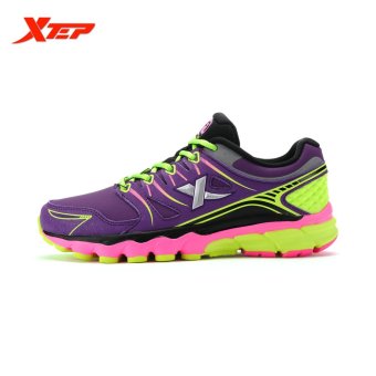 XTEP Brand Professional Running Shoes For Women Light Leather Running Sports Shoes Ladies Damping Athletic Sneaker (Purple) June 2018 - 4 XTEP Brand Professional Running Shoes for Women Light Leather Running Sports Shoes Ladies Damping Athletic Sneaker (Purple) - 4