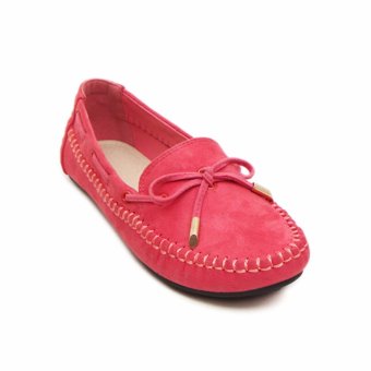 YingWei Women's Shoes Beanie Flat Shoes Bow Tie Woman Ladies SoftLoafers Flats Red - Intl April 2018 - 5 YingWei Women's Shoes Beanie Flat Shoes Bow tie Woman Ladies SoftLoafers Flats Red - intl - 5
