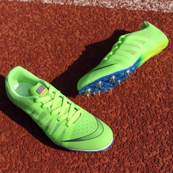 ZANT Track Sports Running Shoes Spike Spikes Athletics TrainingShoes (Green) - Intl June 2018 - 5 ZANT Track Sports Running Shoes Spike Spikes Athletics TrainingShoes (Green) - intl - 5