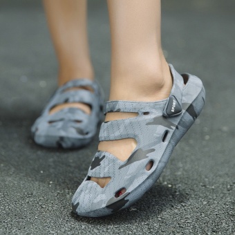 ZNPNXN Couple Sandals Casual Couple Breathable Shoes Comfortable Sandals(Camouflage) - Intl June 2018 - 2 ZNPNXN Couple Sandals Casual Couple Breathable Shoes Comfortable Sandals(Camouflage) - intl - 2