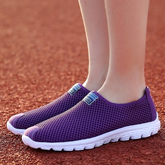 ZNPNXN Women'S Shoes Slip-On Net Cloth Shoes Slip On Shoes For Women Casual Breathable Comfort Shoes Womens Spring ShoesZapatillas Mujer(Purple) - Intl June 2018 - 4 ZNPNXN Women'S Shoes Slip-On Net Cloth Shoes Slip On Shoes For Women Casual Breathable Comfort Shoes Womens Spring ShoesZapatillas Mujer(Purple) - intl - 4