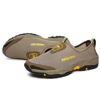 ZOQI Man's Fashion Sneakers Net Slip-ons Walking Shoes(Army Green) - Intl April 2018 - 5 ZOQI Man's Fashion Sneakers Net Slip-ons Walking Shoes(Army Green) - intl - 5