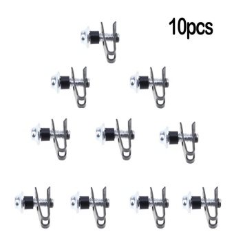 10pcs 5mm Fairing Bolts Spire Speed Fastener Clip Screw Spring Nuts(Silver) - Intl June 2018 - 2 10pcs 5mm Fairing Bolts Spire Speed Fastener Clip Screw Spring Nuts(Silver) - intl - 2