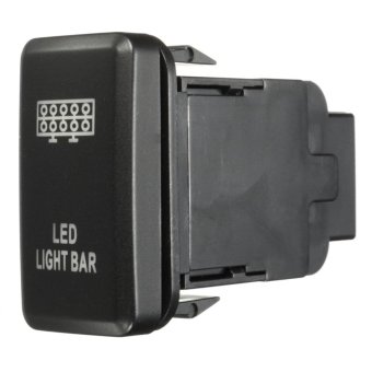 12V LED Fog Work Indicator Light Push Button Switch For Toyota Landcruiser Prado (Led Light Bar) - Intl June 2018 - 3 12V LED Fog Work Indicator Light Push Button Switch For Toyota Landcruiser Prado (Led Light Bar) - intl - 3