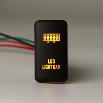 12V LED Fog Work Indicator Light Push Button Switch For Toyota Landcruiser Prado (Led Light Bar) - Intl June 2018 - 2 12V LED Fog Work Indicator Light Push Button Switch For Toyota Landcruiser Prado (Led Light Bar) - intl - 2