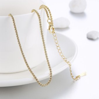 18k Gold Plated Long Chain Necklace - Intl June 2018 - 4 18k Gold Plated Long Chain Necklace - intl - 4