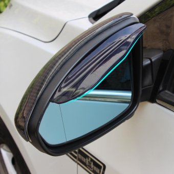 2 Pcs Car Truck SUV Rear Mirror Rain Board Eyebrow Visor RainShield Water Guard (Black) - Intl June 2018 - 5 2 Pcs Car Truck SUV Rear Mirror Rain Board Eyebrow Visor RainShield Water Guard (Black) - intl - 5